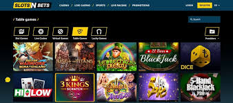 Casino SlotsNBets UK Exploring the Thrill of Online Gambling